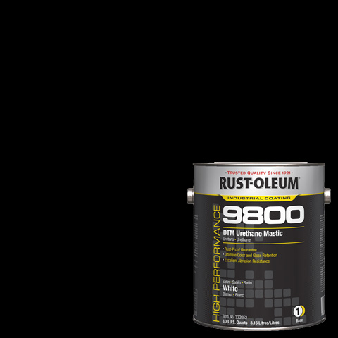 mastic dtm urethane rustoleum paints gallon kit coatings primers system